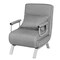 Folding Sofa Convertible Armchair Lounge Couch with Soft Back Cushion and 5 Back Reclining Angles